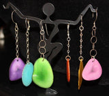 Tagua Nut Earrings - jody dove style
 - 1