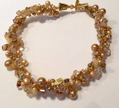 The Torsade necklace- Golds