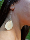 Tagua Nut Earrings - jody dove style
 - 3