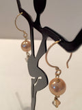 Pearl and Crystal Dangles - jody dove style
 - 2